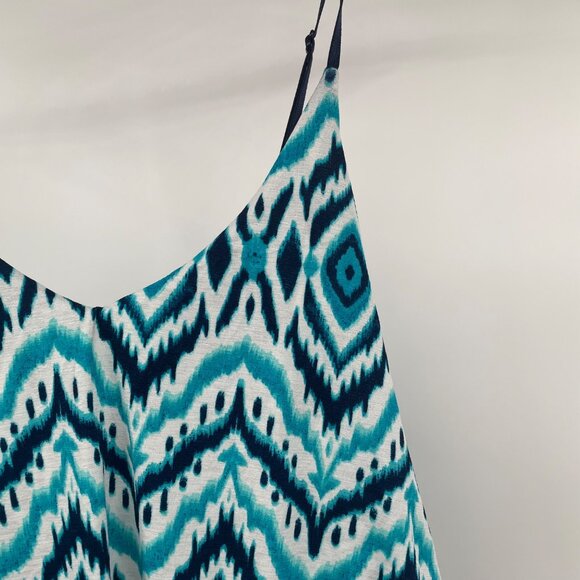 Trixxi Womens Maxi Sundress Sleeveless Elastic Waist Multicolor Size Large - Picture 4 of 9